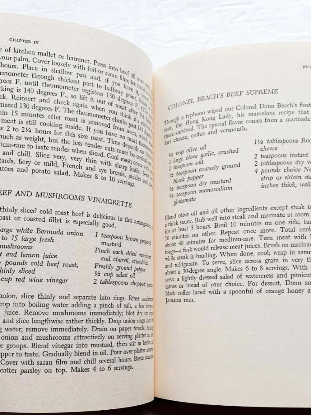 Vintage 60s Cookbook Serve It Cold